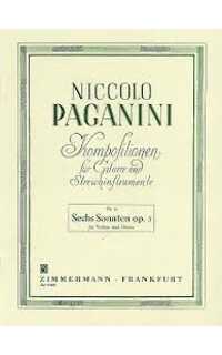 paganini n. - sonatas (6) - op.3
